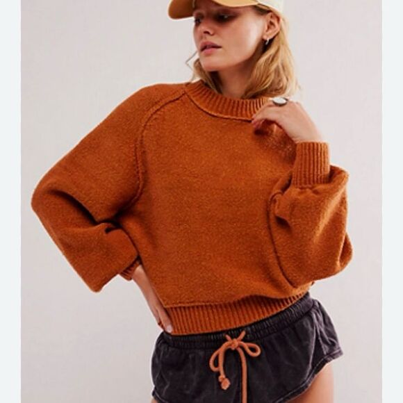NWT Free People Riley Pullover Sweater - Picture 1 of 2